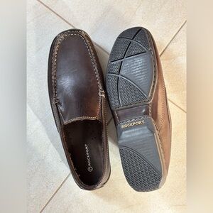 Rockport Brown Leather Loafers